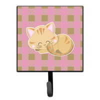 "Caroline's Treasures Kitten Sleeping Wall Hook, Small, Multicolor"