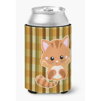 "Caroline's Treasures Hooray Kitten Can or Bottle Hugger, Can Hugger, Multicolor"