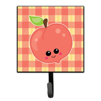 "Caroline's Treasures Perfectly Peach Wall Hook, Small, Multicolor"