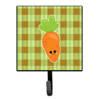 "Caroline's Treasures Carol the Carrot Wall Hook, Small, Multicolor"