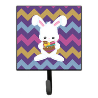 "Caroline's Treasures Easter Rabbit with Chocolate Heart Wall Hook, Small, Multicolor"
