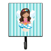 "Caroline's Treasures Fairy on Mushroom Wall Hook, Small, Multicolor"