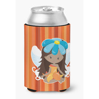 "Caroline's Treasures BB6915CC Fairy Orange Stripes Can or Bottle Hugger, Can Hugger, Multicolor"
