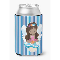 "Caroline's Treasures BB6917CC Fairy Blue Stripes Can or Bottle Hugger, Can Hugger, Multicolor"