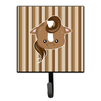 "Caroline's Treasures Horse Face Wall Hook, Small, Multicolor"