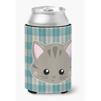 "Caroline's Treasures Kitten Face Can or Bottle Hugger, Can Hugger, Multicolor"