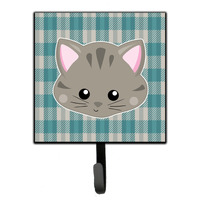 "Caroline's Treasures Kitten Face Wall Hook, Small, Multicolor"