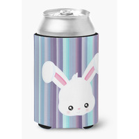 "Caroline's Treasures Rabbit Face Can or Bottle Hugger, Can Hugger, Multicolor"