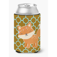 "Caroline's Treasures Fox On Quatrafoil Can or Bottle Hugger, Can Hugger, Multicolor"