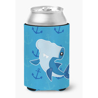 "Caroline's Treasures Hammerhead Shark On Anchors Can or Bottle Hugger, Can Hugger, Multicolor"