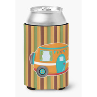 "Caroline's Treasures Retro Camper Can or Bottle Hugger, Can Hugger, Multicolor"