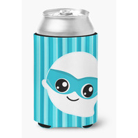 "Caroline's Treasures Halloween Ghost Superhero Can or Bottle Hugger, Can Hugger, Multicolor"