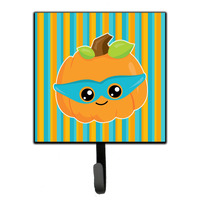 "Caroline's Treasures Halloween Pumpkin Superhero Wall Hook, Small, Multicolor"