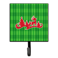 "Caroline's Treasures Christmas Tree Reindeer Green Wall Hook, Small, Multicolor"