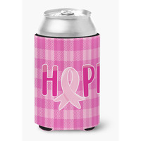 "Caroline's Treasures Breast Cancer Awareness Ribbon Hope Can or Bottle Hugger, Can Hugger, Multicolor"