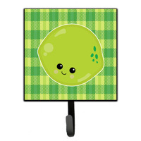 "Caroline's Treasures Lime Face Wall Hook, Small, Multicolor"