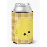 "Caroline's Treasures BB6990CC Lemon Face Can or Bottle Hugger, Can Hugger, Multicolor"