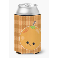"Caroline's Treasures Orange Face Can or Bottle Hugger, Can Hugger, Multicolor"