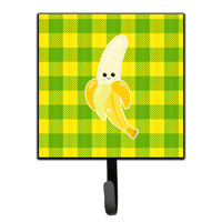 "Caroline's Treasures Banana Face Wall Hook, Small, Multicolor"