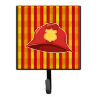 "Caroline's Treasures Fireman's Hat Wall Hook, Small, Multicolor"