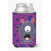 "Caroline's Treasures Little Monster Grape Gordo Can or Bottle Hugger, Can Hugger, Multicolor"