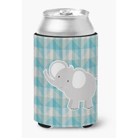 "Caroline's Treasures BB7022CC Elephant Can or Bottle Hugger, Can Hugger, Multicolor"