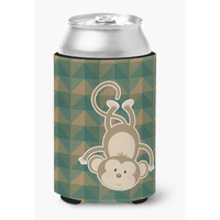 "Caroline's Treasures BB7023CC Monkey Can or Bottle Hugger, Can Hugger, Multicolor"