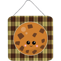 "Caroline's Treasures Cookie Face Metal Print, 6"" x 6"", Multicolor"