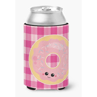 "Caroline's Treasures Donut Face Can or Bottle Hugger, Can Hugger, Multicolor"
