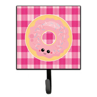 "Caroline's Treasures Donut Face Wall Hook, Small, Multicolor"