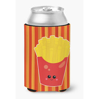 "Caroline's Treasures French Fries Face Can or Bottle Hugger, Can Hugger, Multicolor"