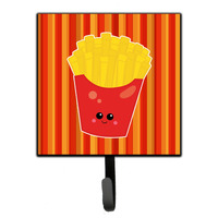 "Caroline's Treasures French Fries Face Wall Hook, Small, Multicolor"