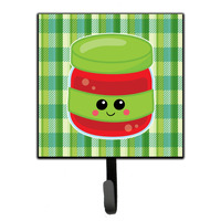 "Caroline's Treasures Jelly Jar Face Wall Hook, Small, Multicolor"