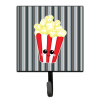 "Caroline's Treasures Popcorn Face Wall Hook, Small, Multicolor"