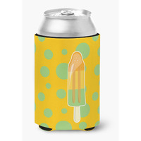 "Caroline's Treasures Ice Pop Popcicle Orange green Can or Bottle Hugger, Can Hugger, Multicolor"