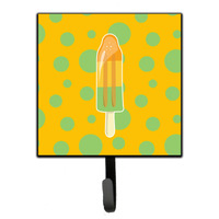 "Caroline's Treasures Ice Pop Popcicle Orange Green Wall Hook, Small, Multicolor"