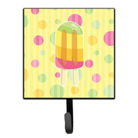 "Caroline's Treasures Ice Pop Popcicle Polkadots Wall Hook, Small, Multicolor"