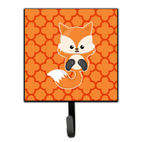 "Caroline's Treasures Baby Fox Quatrafoil Wall Hook, Small, Multicolor"