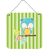"Caroline's Treasures Bird on Branch Metal Print, 6"" x 6"", Multicolor"
