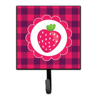"Caroline's Treasures Stawberry Wall Hook, Small, Multicolor"