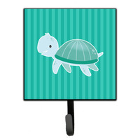 "Caroline's Treasures Sea Turtle Wall Hook, Small, Multicolor"