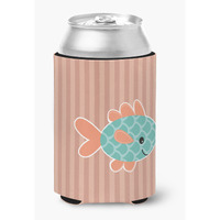 "Caroline's Treasures Fish Can or Bottle Hugger, Can Hugger, Multicolor"