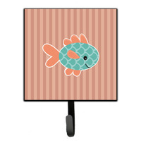 "Caroline's Treasures Fish Wall Hook, Small, Multicolor"