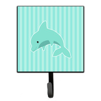 "Caroline's Treasures Dolphin Wall Hook, Small, Multicolor"
