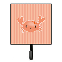 "Caroline's Treasures Crab Wall Hook, Small, Multicolor"