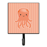 "Caroline's Treasures Octopus Wall Hook, Small, Multicolor"