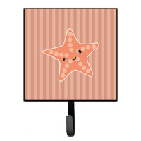 "Caroline's Treasures Starfish Wall Hook, Small, Multicolor"