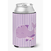 "Caroline's Treasures Purple Dolphin Can or Bottle Hugger, Can Hugger, Multicolor"