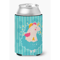 "Caroline's Treasures Unicorn Ballerina Can or Bottle Hugger, Can Hugger, Multicolor"