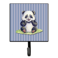 "Caroline's Treasures Panda Bear Wall Hook, Small, Multicolor"